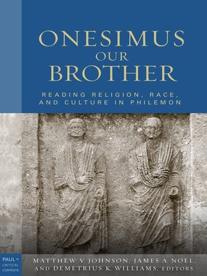 cover image of Onesimus Our Brother